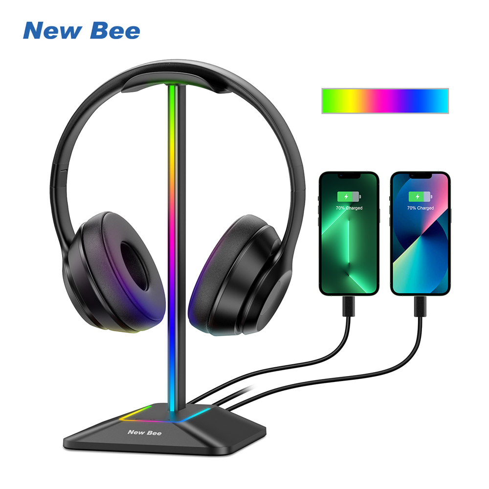 New Bee Z8 RGB Headphones Stan - Gaming Set Accessories recension och pris