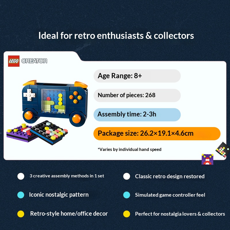 LEGO Creator 3in1 Building Blo - Gaming Set Accessories recension och pris