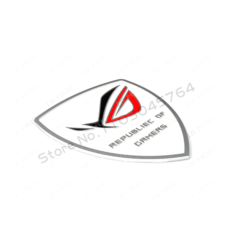 Computer Case Aluminum Sticker - Gaming Accessories White recension och pris