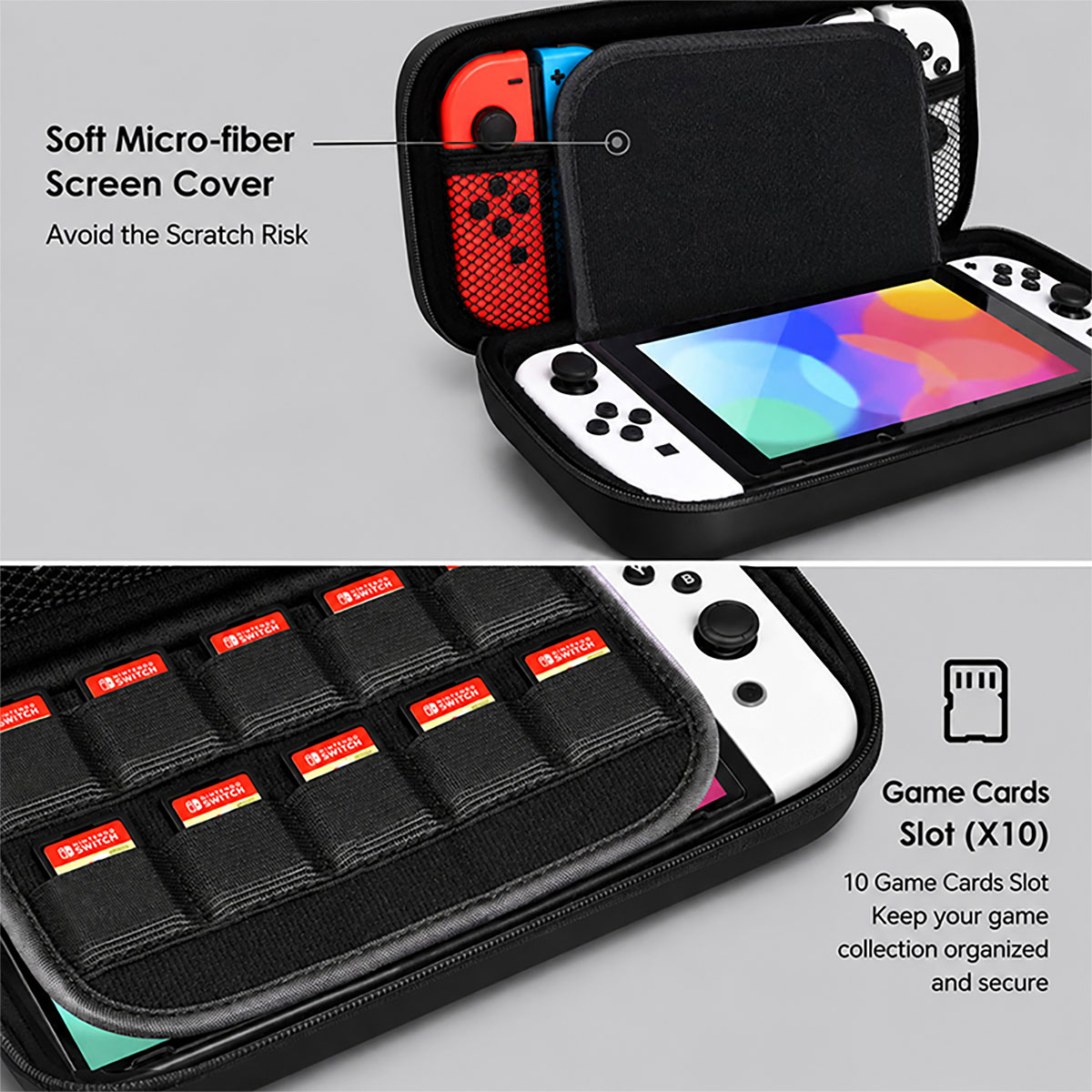 Cute Shockproof Carry Case Wit - Gaming Accessories Bag recension och pris