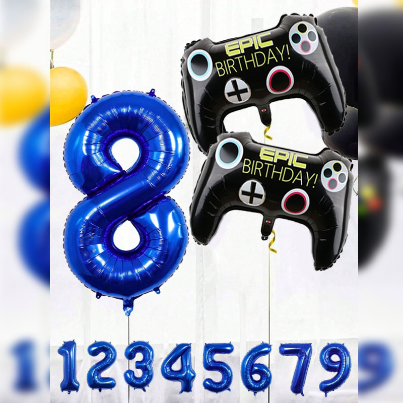 3pcs Video Game Party Supplies - Gaming Set Accessories recension och pris