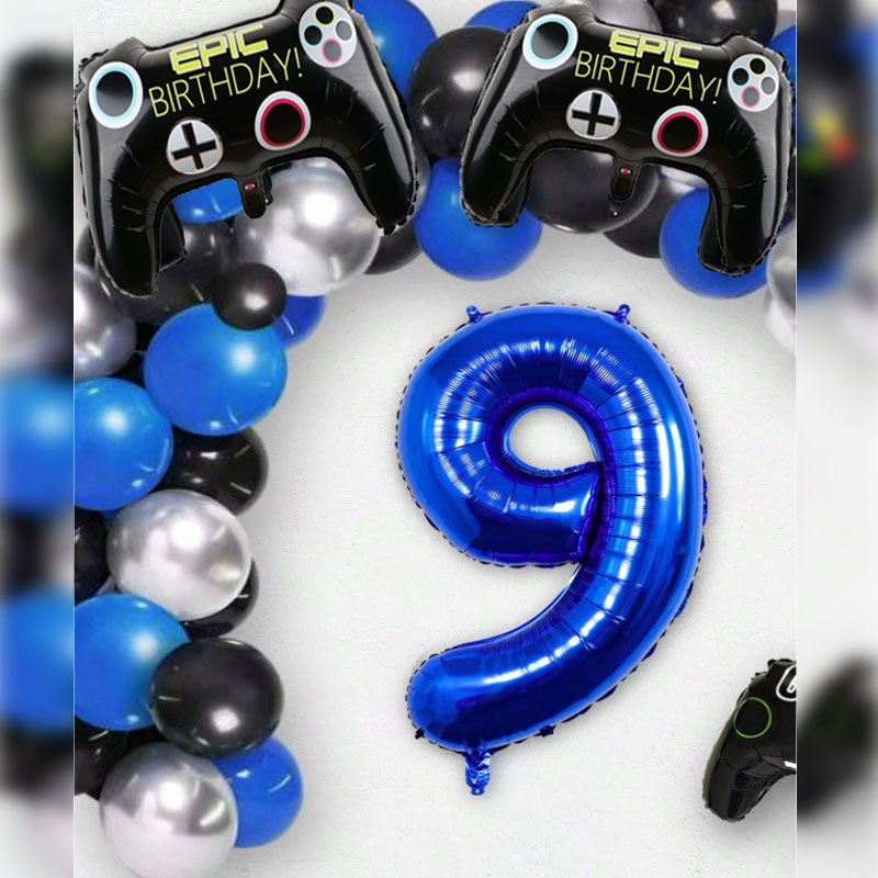 3pcs Video Game Party Supplies - Gaming Set Accessories recension och pris