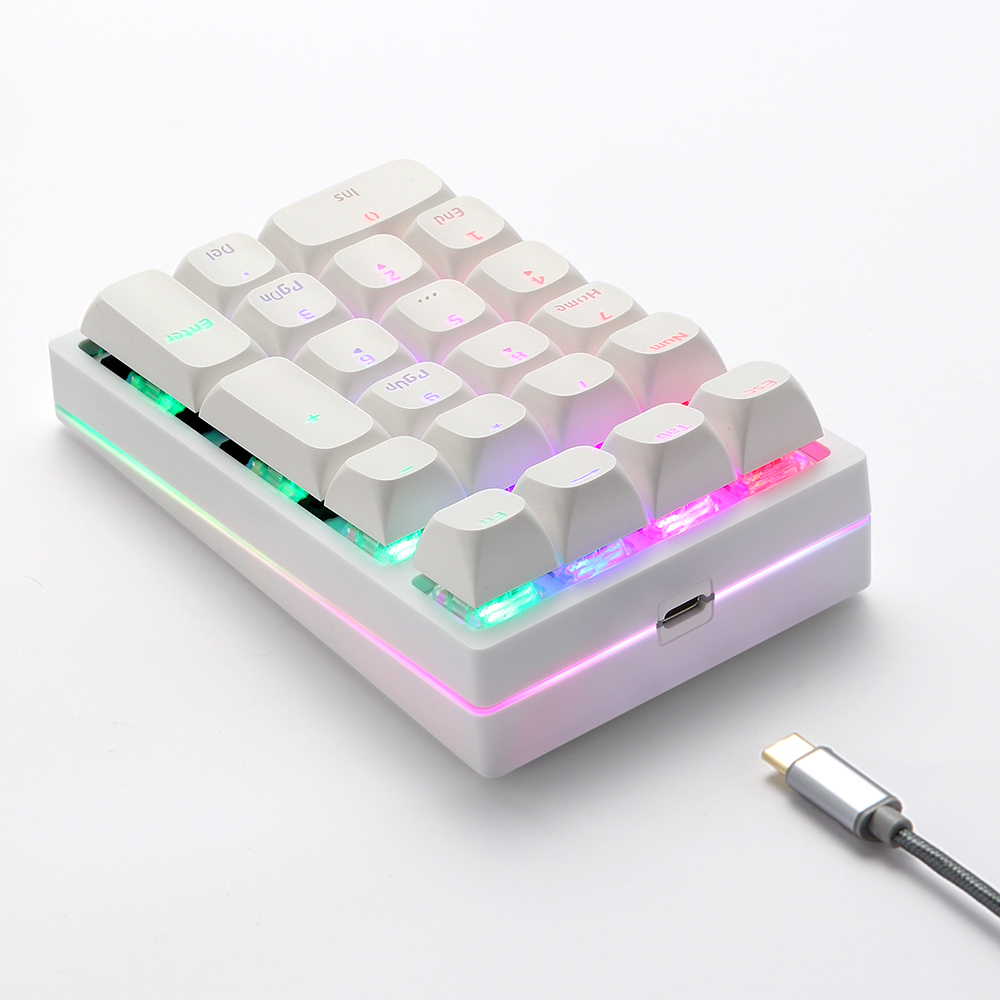 K24Pro 21Keys Number Pad Mecha - Keyboard Numpad Separate recension och pris