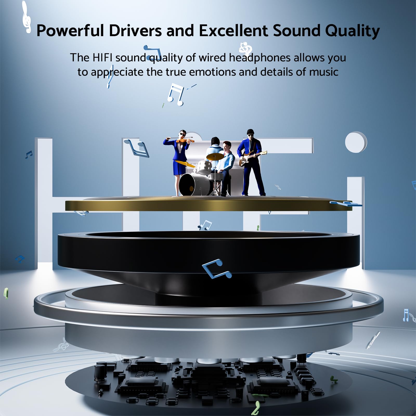 HiFi Surround Headphones Bass  - Gaming Accessories Tablet recension och pris