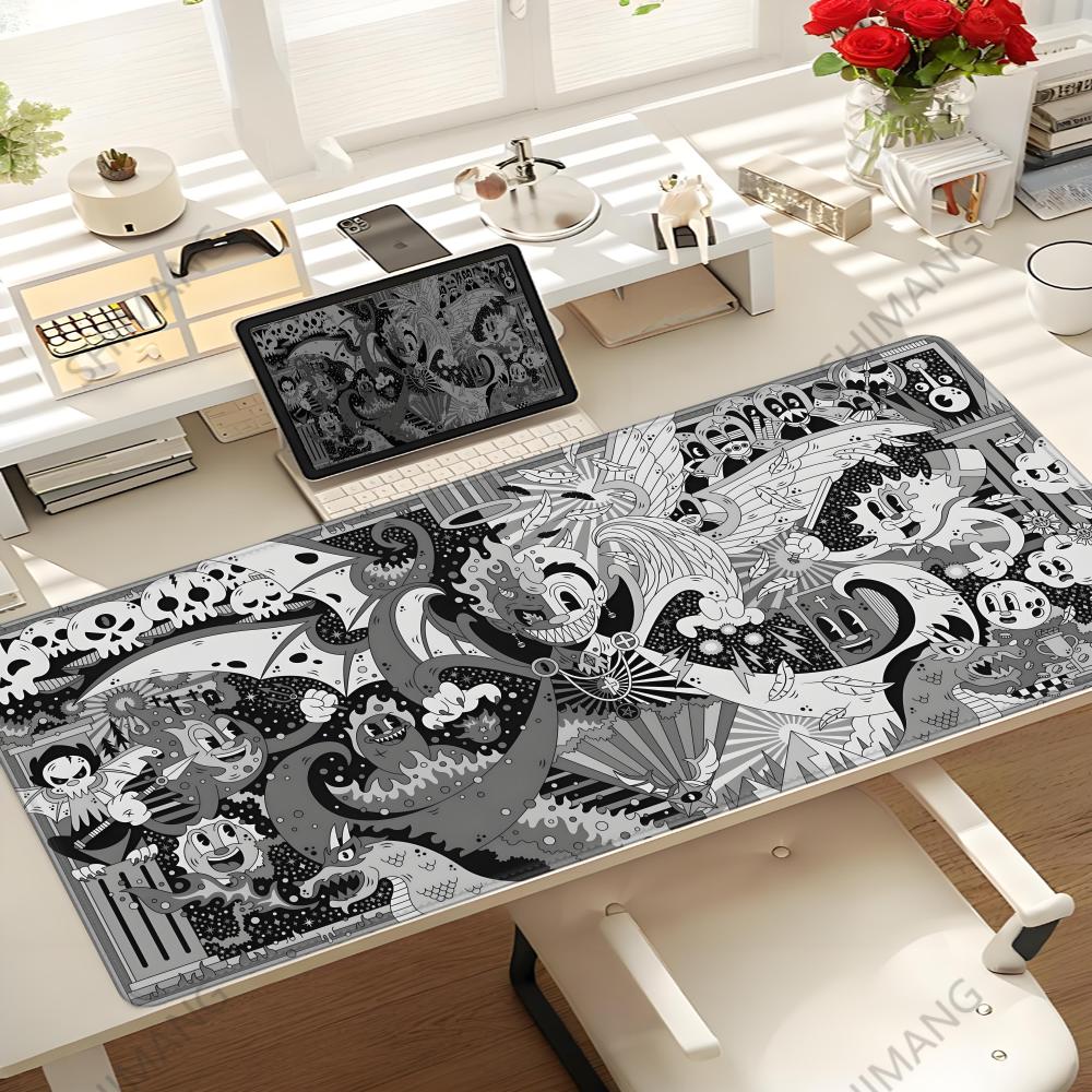 Japan Kawaii Deskmat Rubrehose - Gaming Accessories White recension och pris