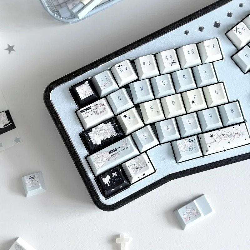Pseudo Angel Theme Keycaps Set - Gaming Set Accessories recension och pris