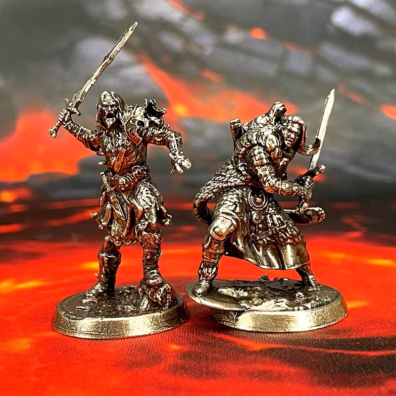 New Fantasy Metal Miniature De - Gaming Set Accessories recension och pris