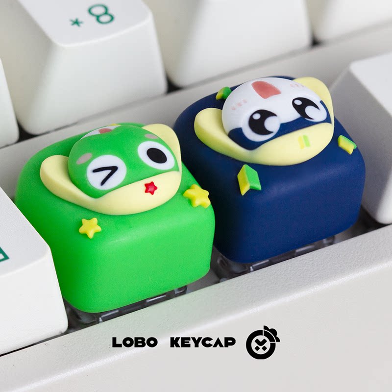 Keroro Themed Anime Keycaps Me - Gaming Accessories To Gift recension och pris