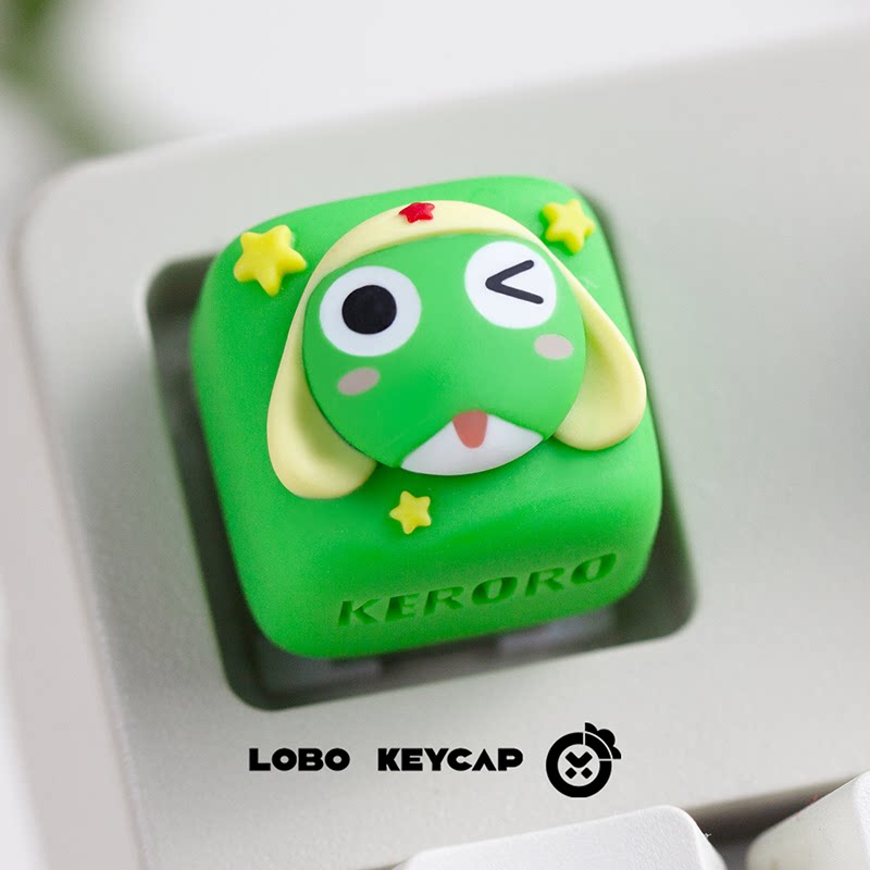 Keroro Themed Anime Keycaps Me - Gaming Accessories To Gift recension och pris