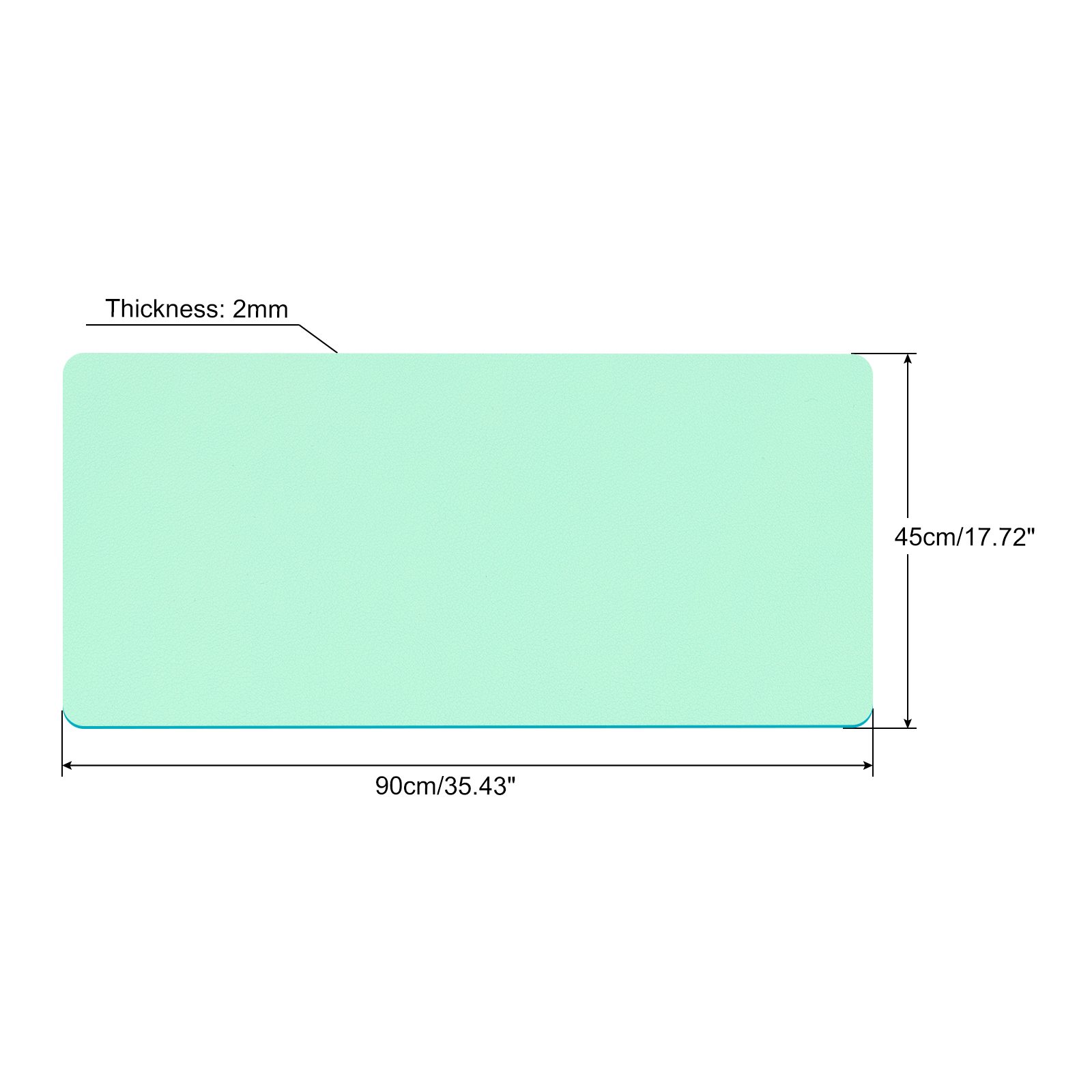 Office Desk Mat Protector PU L - Gaming Accessories For Setup recension och pris