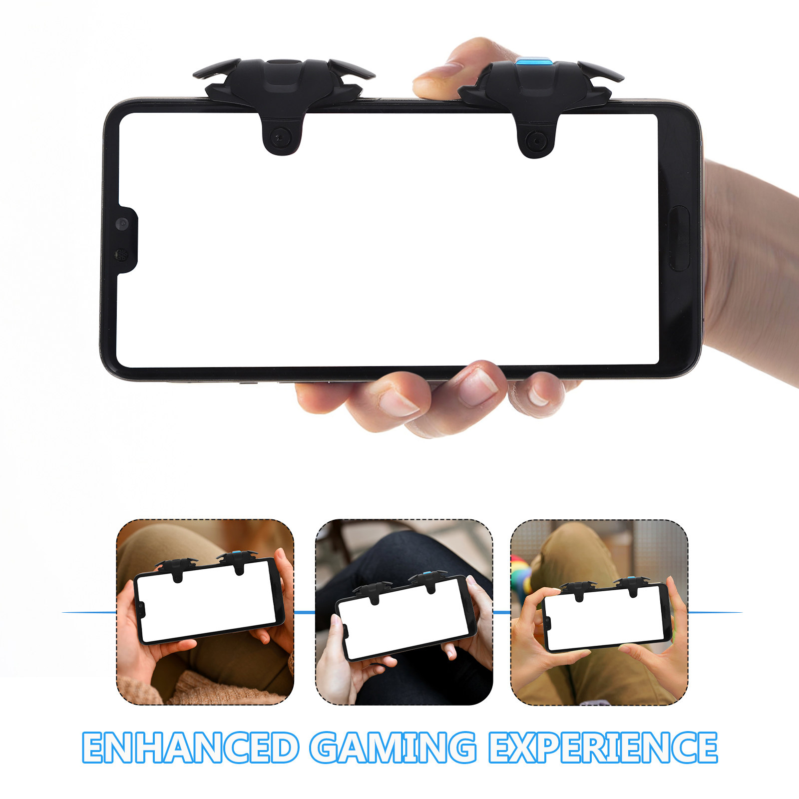 2Pcs Phone Gaming Triggers Mob - Gaming Accessories Tablet recension och pris