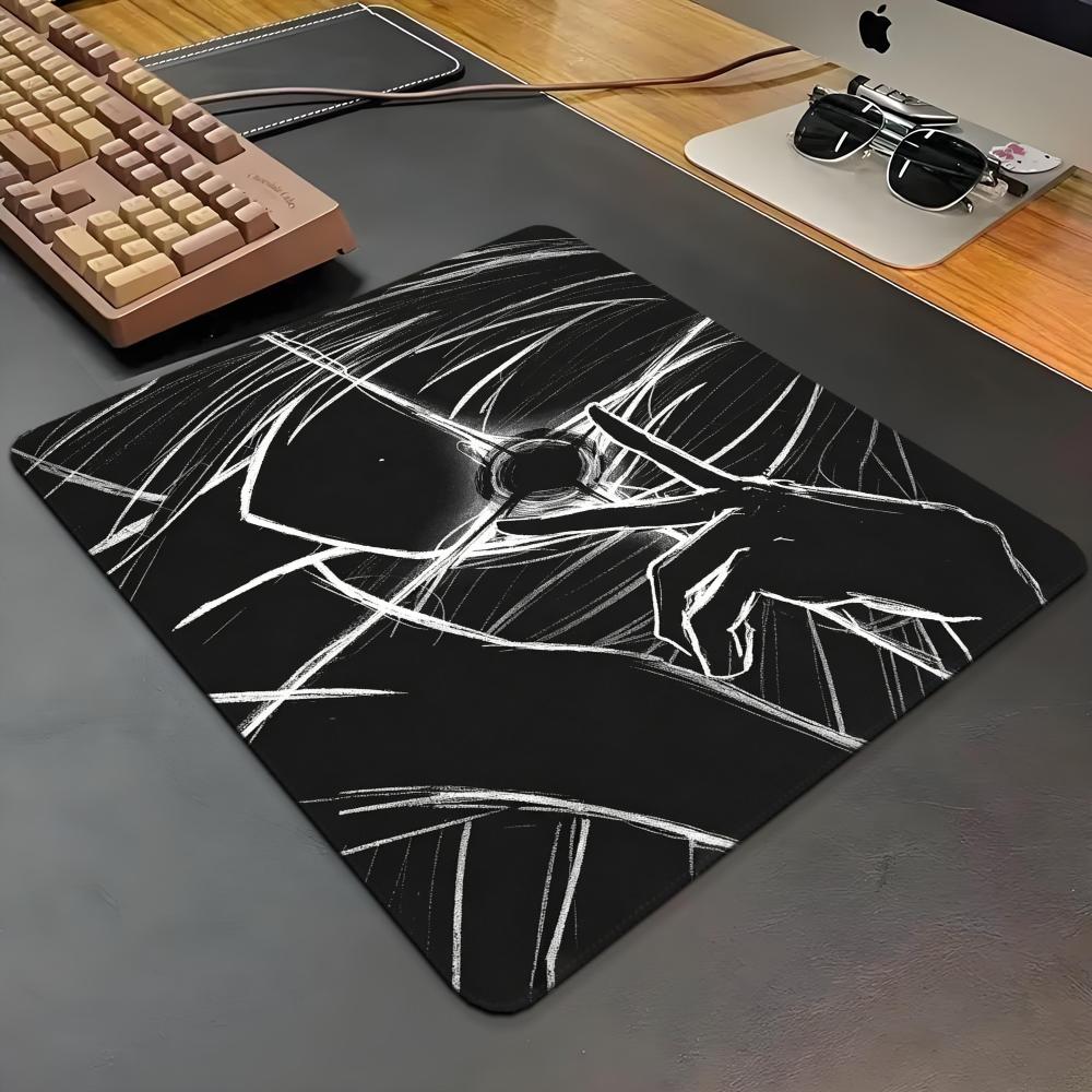 Black White Lines Gothic Girl  - Gaming Accessories White recension och pris