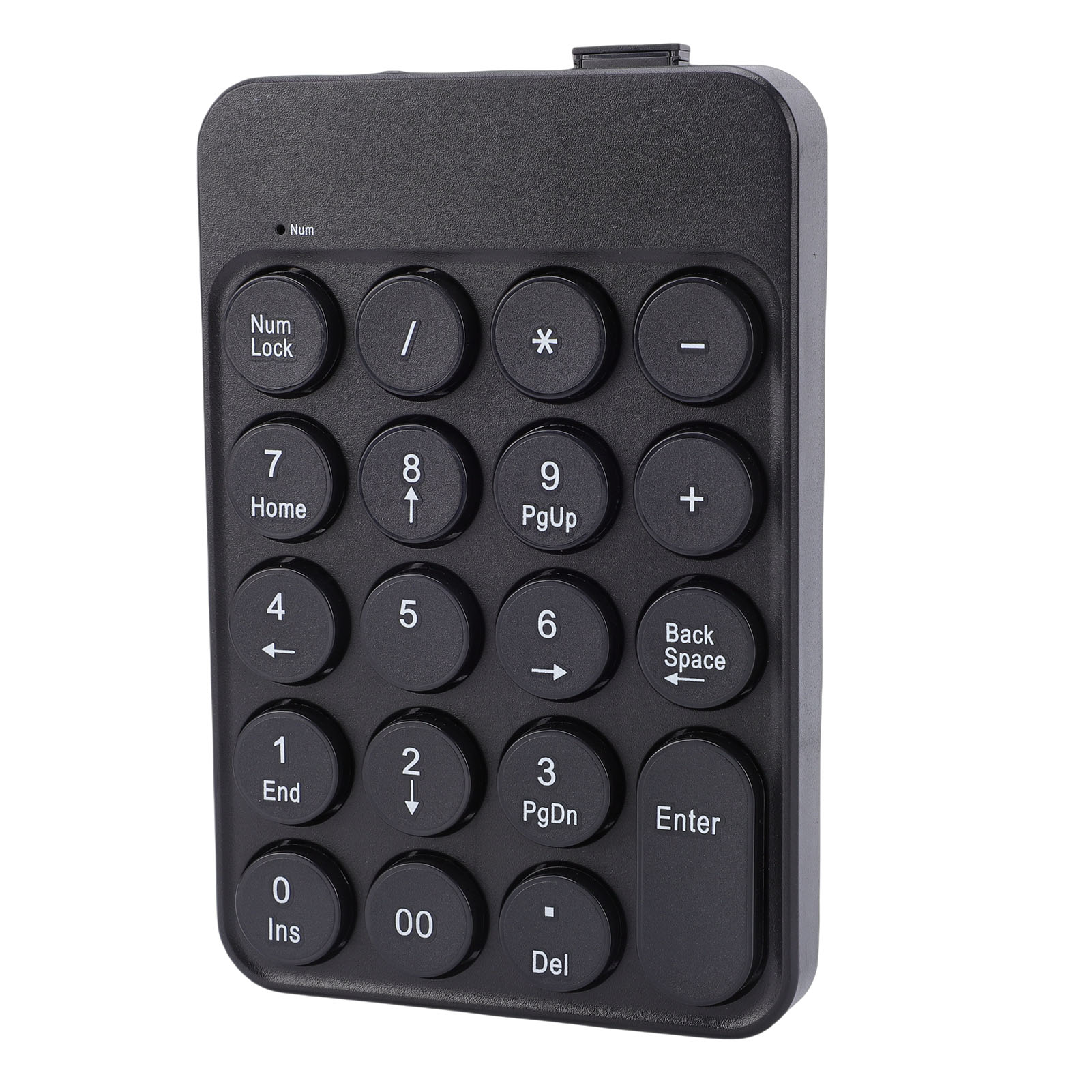 Mini Numeric Keypad with Round - Keyboard Numpad Separate recension och pris