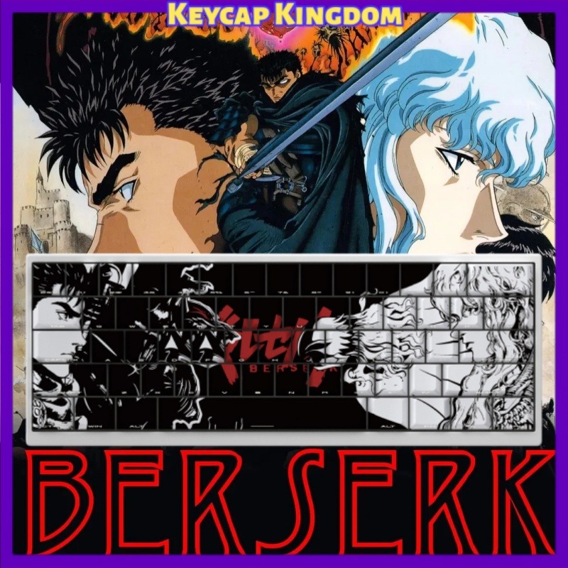 BERSERK Theme Anime Keycap 98  - Gaming Accessories Tablet recension och pris