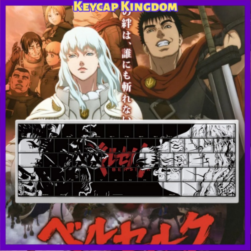 BERSERK Theme Anime Keycap 98  - Gaming Accessories Tablet recension och pris