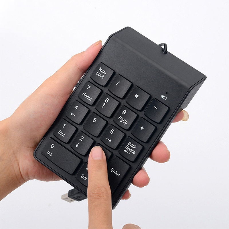 18 Keys USB Wire Numeric Keypa - Keyboard Numpad Separate recension och pris