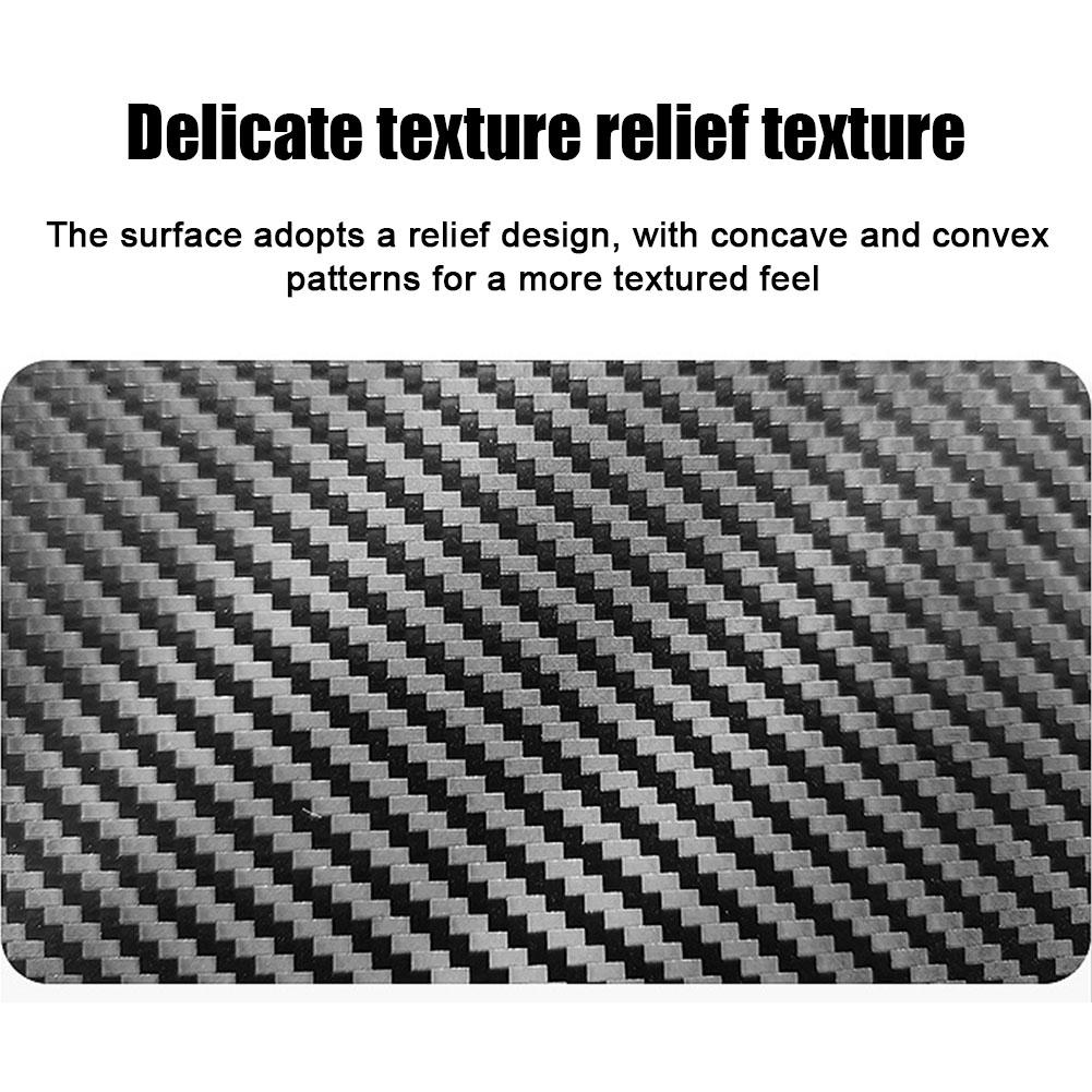 Carbon Fiber Patterned Sticker - Gaming Accessories Console recension och pris