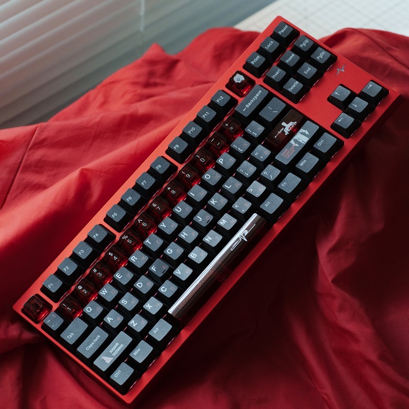 Soviet Black Theme Keycaps Set - Gaming Accessories To Gift recension och pris