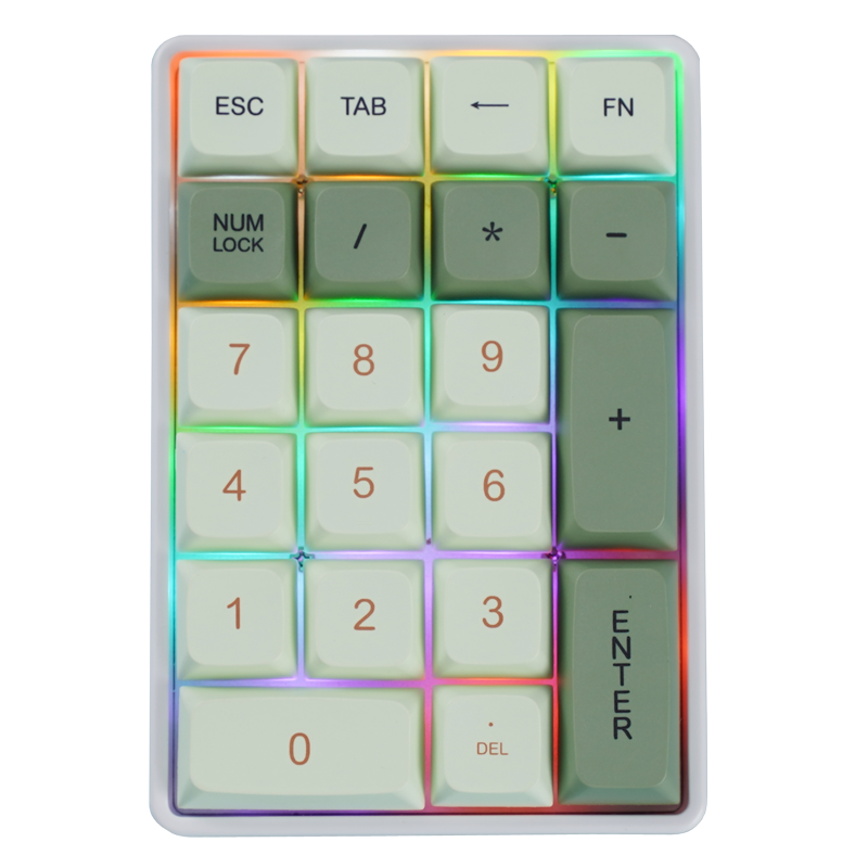 K21 Tri-mode Mechanical Numeri - Keyboard Numpad Separate recension och pris