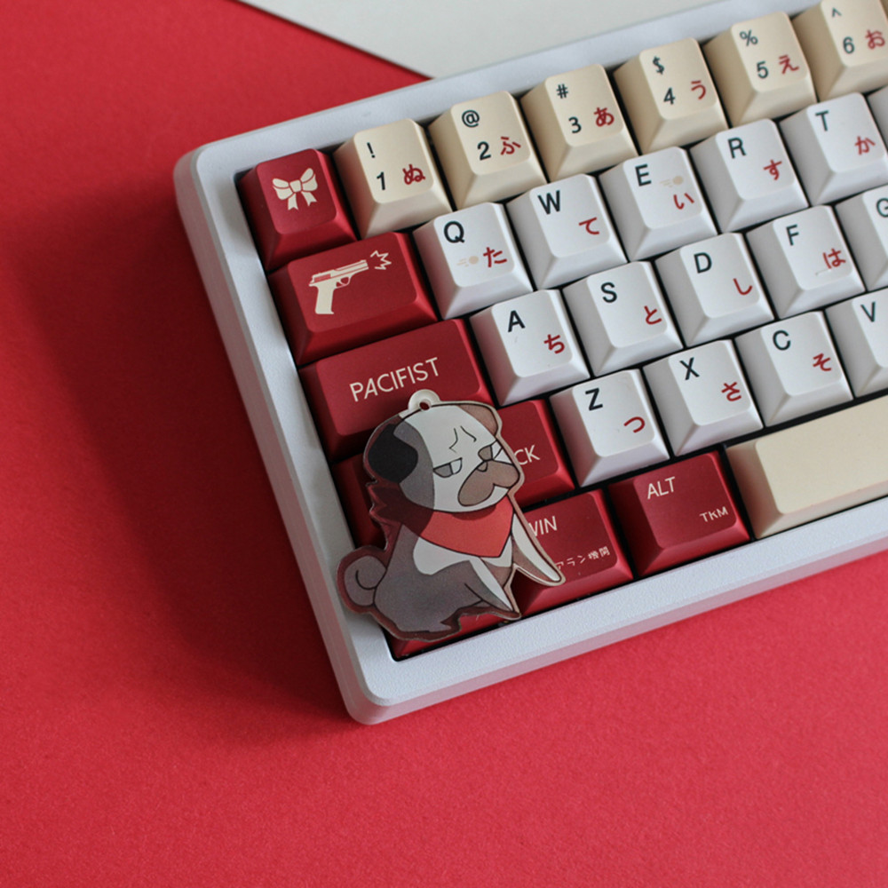 Lycoris Recoil Anime PBT Keyca - Gaming Accessories White recension och pris
