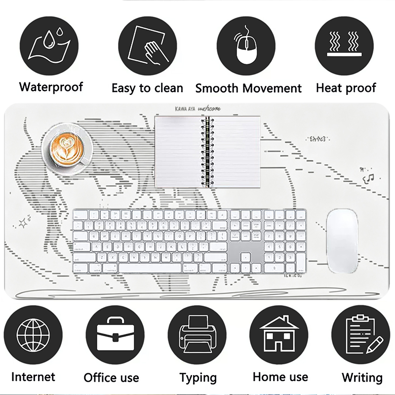 1Pcs Leather Mouse Pad Anime A - Gaming Accessories For Setup recension och pris